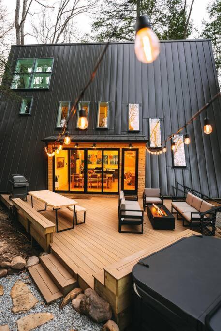 Dunlap Hollow A-Frame Rockbridge エクステリア 写真