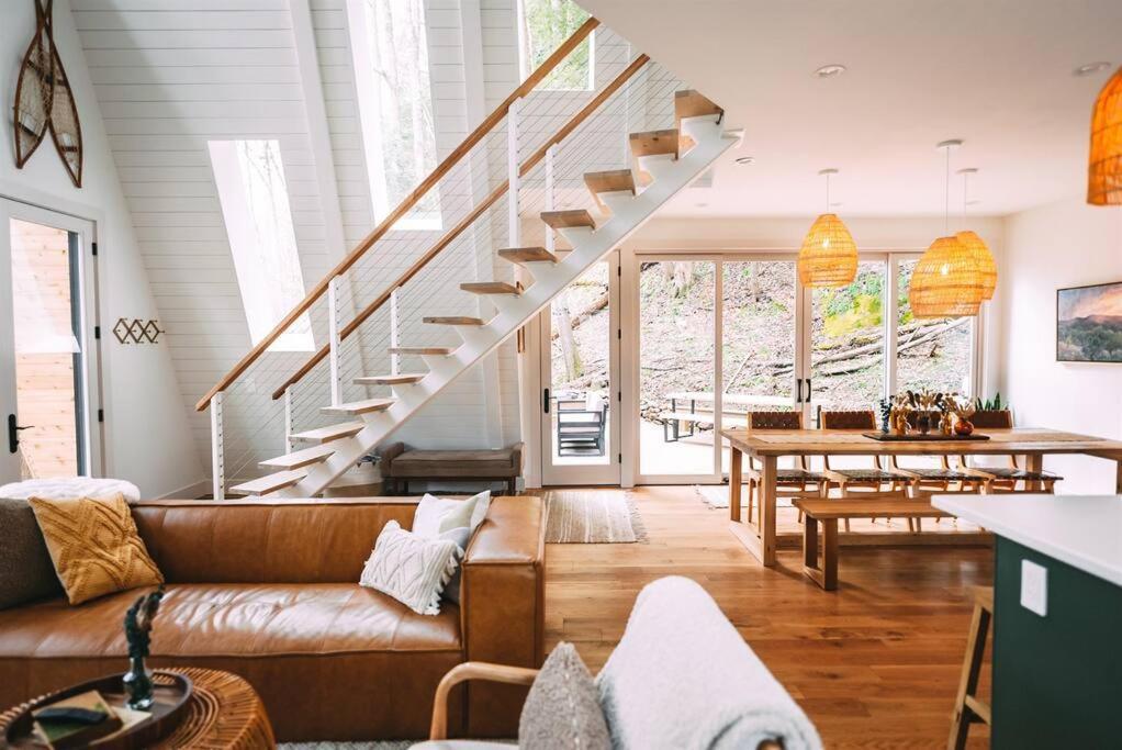 Dunlap Hollow A-Frame Rockbridge エクステリア 写真