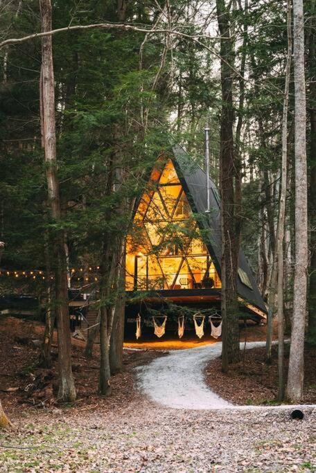 Dunlap Hollow A-Frame Rockbridge エクステリア 写真