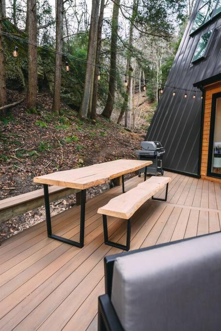 Dunlap Hollow A-Frame Rockbridge エクステリア 写真